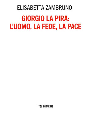 cover image of Giorgio La Pira